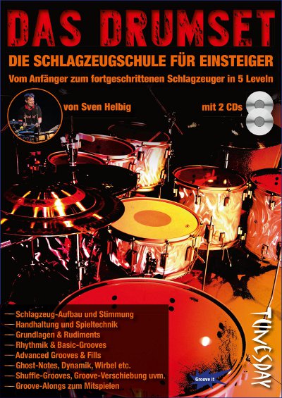 Drums lernen Buch-Cover